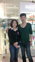 我和peter老师-DRG达人馆造型