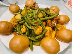 长豆角烧茄子-黄家饺子东北特色菜馆(湖滨商业街店)
