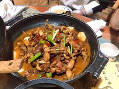 土鸭烧田鸡-农轩·醉黄冈