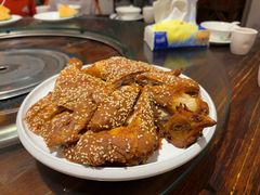 脆皮芝麻化皮鸡-丰收碗·陈皮果木烧鹅·23年老字号