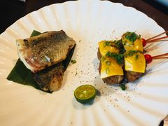 鲈鱼配鸡肉丸-笑福亭料理小馆(解放碑店)