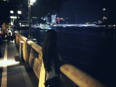 珠江夜景-珠江夜游西堤码头