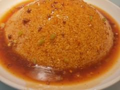 浇汁锅巴-山里俏·地标皖南菜·屯溪臭鳜鱼(北城万达店)