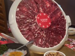 -左庭右院鲜牛肉火锅(金山万达店)