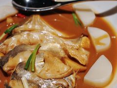 鲳鱼烧年糕-新荣记(西溪湿地店)