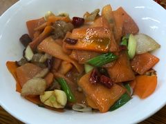 五花肉炒胡萝卜-张氏父子常德肠子馆(红星总店)