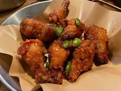 炸鸡翅一半一半-富乐满韩国正宗炸鸡韩国料理(虹泉路店)