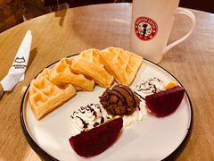 水果冰淇淋松饼-魔方城市书房(中街益田店)