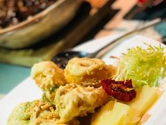 香脆沙汁虾球-T館·花园艺术餐厅