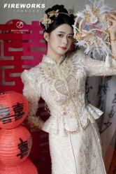 -桃子造型婚纱礼服(凤起广场店)