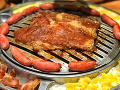 秘制猪排-弘益铭家九炙社韩国烤肉料理(尚美店)