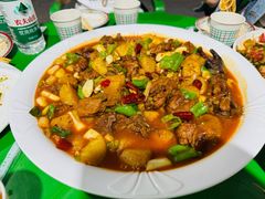 -白阿婆过油肉拌面·大盘鸡