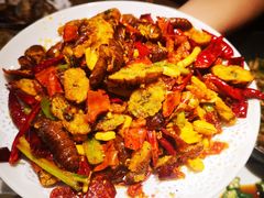 干煸茧蛹-潮庭·大连海鲜·炭火烧烤·扇贝王(大连店)