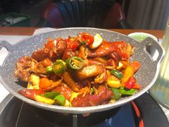 干锅肥肠-孙记驴肉山庄(李桥店)