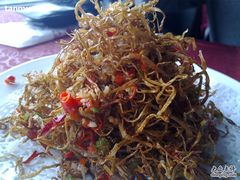 干煸茶树菇-甲21号招待所