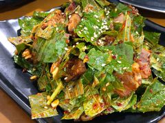 苏子叶拌牛肉-正宗集安高丽火盆(东昌街店)