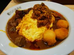 麻辣牛肉咖喱蛋包饭-COCO壱番屋(北京平安国际金融中心店)