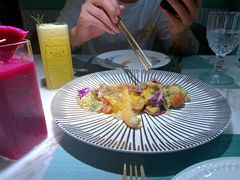 牛油果藜麦有机沙拉-蜜桃花开·中西融合菜E&W(南长街店)