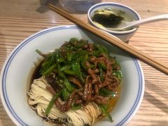 青椒牛肉丝-君东记本帮面馆(天钥桥路店)