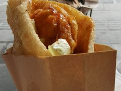 -小红车炸蛋葱油饼