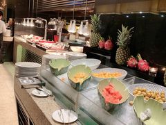 自助取餐区-上海锦江汤臣洲际大酒店壹阶层