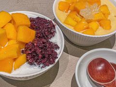 芒果椰汁黑糯米-小团圆糖水铺(襄阳南路店)