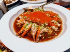 肉饼蒸膏蟹-锦府园·新台州菜(合生汇店)