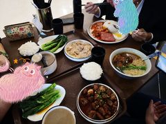 咸鱼蒸肉饼套餐-玥记茶餐厅(十字门华发商都一期绸带店)