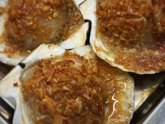 蒜蓉焗扇贝（熟蒜）3个-炒豆合作社(东四总店)