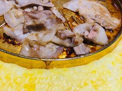 芝士煎蛋-猪啊牛呀羊啊铜盘烤肉(正大广场店)