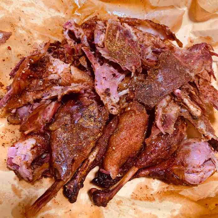 扈式手撕烤鸭-"这家店是订购的外卖,当时朋友吃,那个香气..."-大众点