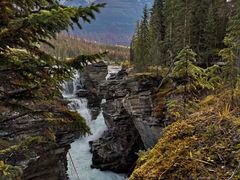 -阿萨巴斯卡瀑布观景点