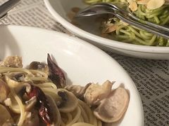德式白肠鸡肉意面-隅cafe(傅厚岗店)