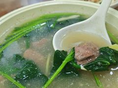 菠菜猪肝汤-聂记粤菜馆(鼓西路店)