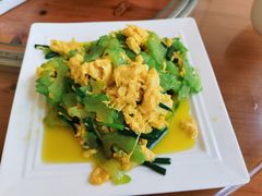 苦瓜炒鸡蛋-仁和人家