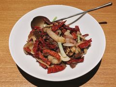 诺邓腊味炒北风菌-一坐一忘云南菜(北京skp店)
