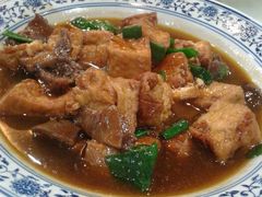 蕈油豆腐-得意楼蒸菜馆