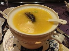 小米烩辽参-悦隆酒店-中餐厅