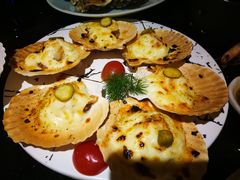 芝士焗扇贝-上井料理黑金店(IFS国金中心店)