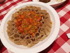 西红柿浇汁莜面-西贝(金桥店)