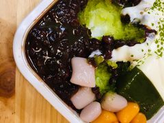抹茶生乳かき氷-WONDER ICE 萬得冰田(建設路总店)