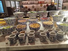 自助调料区-长春富力万达文华酒店-集·味自助餐厅