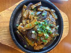 铁板酱香茄子-第二外国语学院-韩国餐厅(朝阳路店)