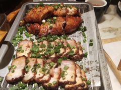 烤鸡烤肉双拼-绿茶餐厅(深圳龙华天虹购物中心店)