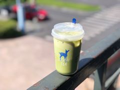 抹茶燕麦拿铁-瑞幸咖啡(浙江大学紫金港校区店)