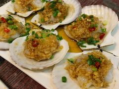 蒜蓉粉丝蒸扇贝-扒虾小妹儿麻辣海鲜(宏图街店)