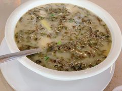 捞渣什鱼紫菜汤-鹏城人家海鲜酒家·23年老字号(较场尾店)