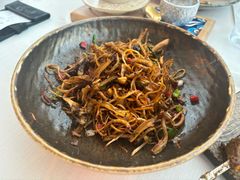 黑松露海盐温泉蛋焗口蘑-龟兹KUCINA·新疆菜(前滩L+PLAZA店)