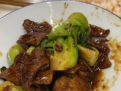 菜心炒猪肝-奎元馆.百年奎元.非遗传承(西湖边的解放路店)