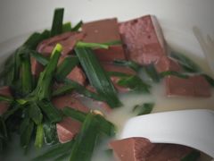 韭菜猪红-海湾壹品·粤菜·早茶·烤鸭(拱北店)